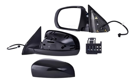 [018-1601-11] ESPEJO JP CHEROKEE 14-18 ELECTRICO P/PINTAR 3 PINES ALTITUDE/NORTH/TRAILHAWK/SPORT/OVERLAND/LIMITED/LATITUDE L4/V6 4/6CILINDROS 2.4/3.2L 4 PUERTAS IZQ