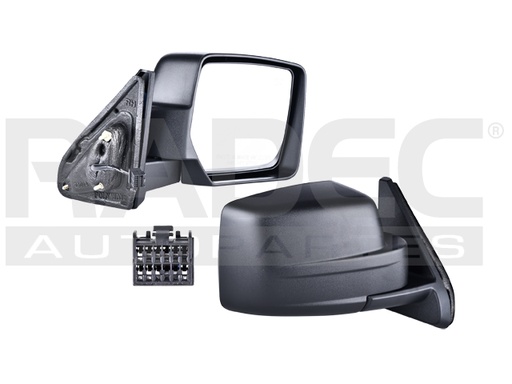[018-1608-08] ESPEJO JP PATRIOT 10-14 ELECTRICO C/DESENPANANTE CORRUGADO 5 PINES V/HIGH/ALTITUDE/NORTH/LIMITED/LATITUDE V6 6CILINDROS 3.7L 4 PUERTAS DER