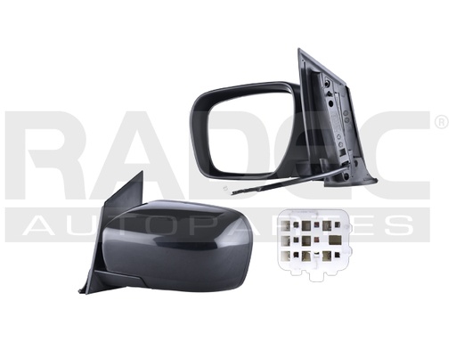 [018-1903-03] ESPEJO MZ CX7 07-12 ELECTRICO C/DESENPANANTE P/PINTAR 5 PINES SV/GRAND TOURING/GT/TOURING/SPORT/GX/GS L4 4CILINDROS 2.3/2.5L 4 PUERTAS IZQ