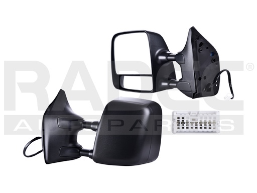 [018-2319-05] ESPEJO NS TITAN 04-19 ELECTRICO C/DESENPANANTE C/MEMORIA CORRUGADO PRO-4X V8 8CILINDROS 5.6L 4 PUERTAS IZQ
