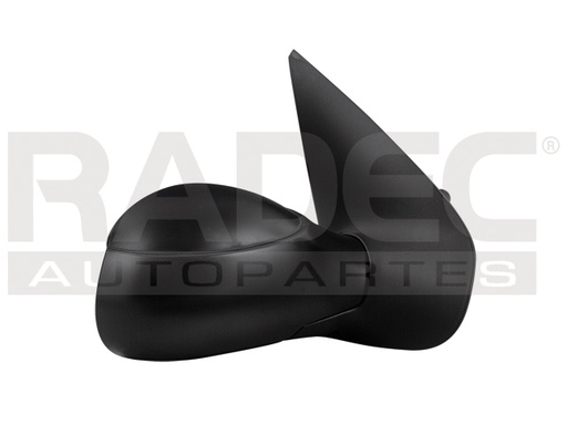 [018-2401-00] ESPEJO PG 206 01-09 C/CONTROL NEGRO DER 