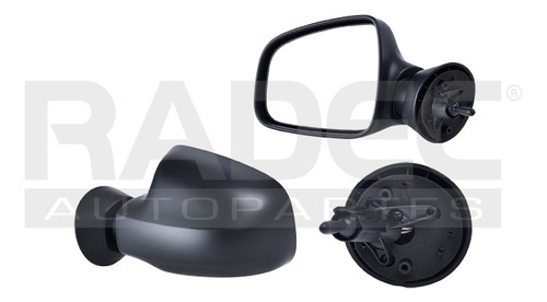 [018-2606-01] ESPEJO RN SANDERO/STEPWAY 10-14/DUSTER 13-15 C/CONTROL CORRUGADO 1.6/DCI 1.5/1.4/1.2 16V IZQ