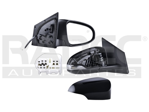 [018-3004-26] ESPEJO TY COROLLA 14-19 ELECTRICO C/DESEMPANANTE C/DIRECCIONAL P/PINTAR ECO/S/CE/LE/L LINEA ANTERIOR DER