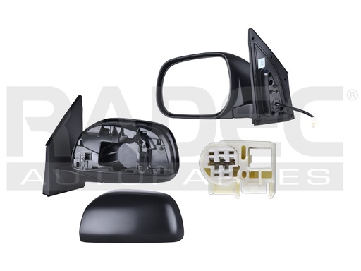 [018-3011-03] ESPEJO TY RAV 4 06-12 ELECTRICO C/DESENPANANTE P/PINTAR 5 PINES SPORT/LIMITED/BASE L4/V6 4/6CILINDROS 2.4/3.5L 4 PUERTAS IZQ