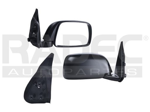 [018-3015-00] ESPEJO TY TACOMA 95-00 MANUAL NEGRO SR5/DLX/PRE RUNNER/LIMITED/BASE DER