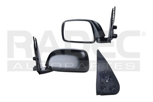 [018-3015-01] ESPEJO TY TACOMA 95-00 MANUAL NEGRO SR5/DLX/PRE RUNNER/LIMITED/BASE IZQ