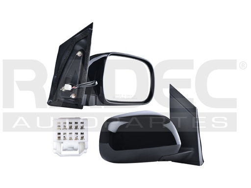 [018-3112-14] ESPEJO VW JETTA 93-98/GOLF 93-99 ELECTRICO C/DESEMPANANTE NEGRO K2/CL/GLX/VR6/GTI/WOLFSBURG/GL/TDI/SPORT/GLS/BASE DER