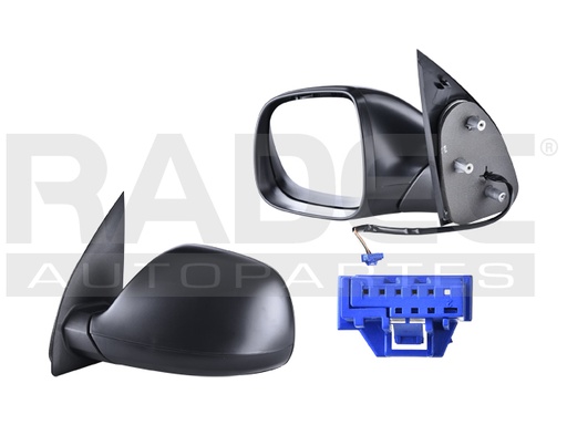 [018-3125-03] ESPEJO VW AMAROK 11-20 ELECTRICO C/DESEMPANANTE CORRUGADO ENTRY L4 4 CILINDROS 2.0L 4 PUERTAS IZQ