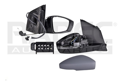 [018-3132-10] ESPEJO VW VENTO 16-22 C/CONTROL C/DIRECCIONAL P/PINTAR LINEA NUEVA/LINEA ANTERIOR COMFORTLINE/TDI/HIGHLINE/STARLINE/DESIGNSOUND/ALL STAR/EDICION ESPECIAL 1.4/1.6L 4 PUERTAS DER