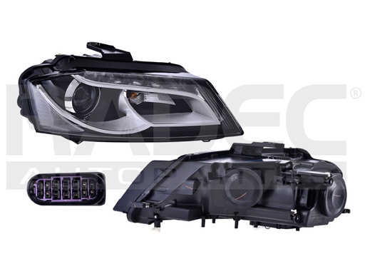 [019-0201-14] FARO AD A3 09-12 4 Y 5 PUERTAS ELECTRICO C/MOTOR C/LEDS P/FOCO XENON S/FOCO DEPO DER