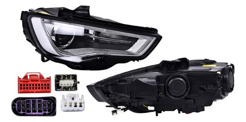 [019-0201-20] FARO AD A3 13-16 ELECTRICO C/MOTOR C/LEDS P/FOCO XENON S/FOCO DEPO DER