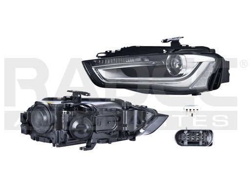[019-0202-29] FARO AD A4 13-16 ELECTRICO C/MOTOR C/LUPA P/FOCO XENON C/LEDS S/FOCO DEPO IZQ