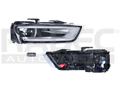 [019-0208-00] FARO AD Q3 13-15 ELECTRICO C/MOTOR C/LEDS P/FOCO XENON S/FOCO DEPO DER