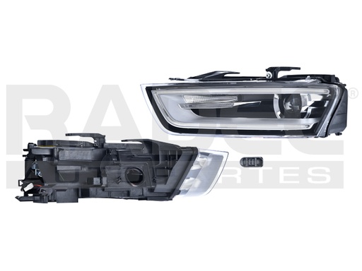 [019-0208-01] FARO AD Q3 13-15 ELECTRICO C/MOTOR C/LEDS P/FOCO XENON S/FOCO DEPO IZQ