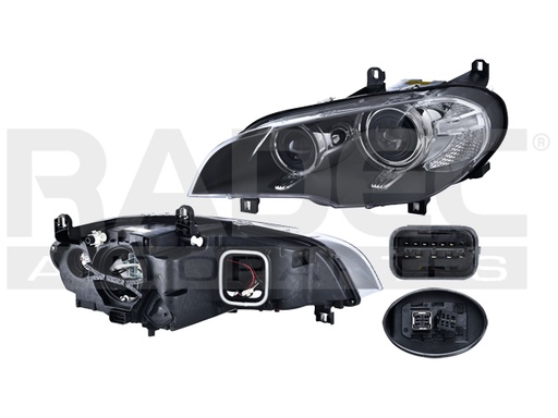 [019-0313-01] FARO BW X5 11-13 ELECTRICO C/MOTOR P/FOCO XENON S/FOCO DEPO IZQ