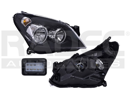 [019-0601-08] FARO CV ASTRA 06-08 EUROPEO ELECTRICO C/ MOTOR FONDO NEGRO P/FOCO HALOGENO S/FOCO DEPO DER