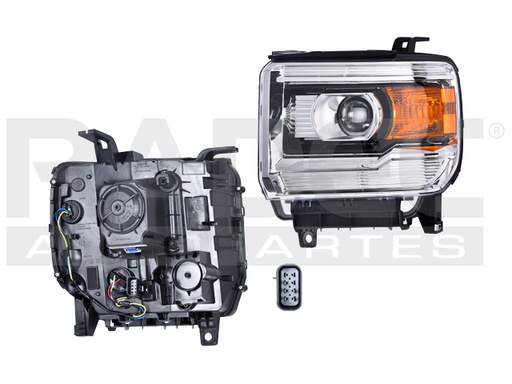 [019-0637-15] FARO CV SIERRA 14-15 C/FOCO HALOGENO S/LEDS DEPO IZQ