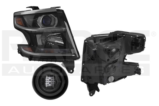 [019-0642-08] FARO CV SUBURBAN 15-17 C/FOCO HALOGENO DEPO DER