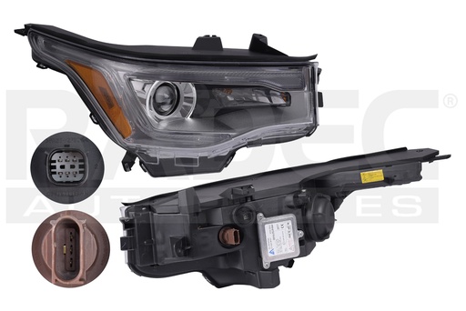 [019-0664-16] FARO CV ACADIA 17-19 C/FOCO XENON DEPO DER