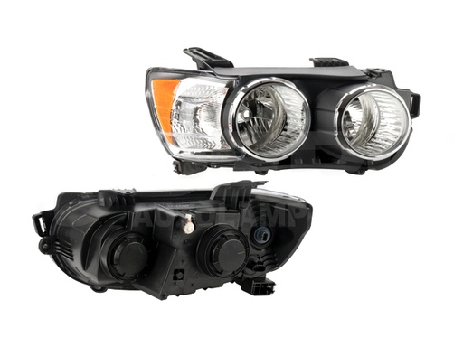 [019-0670-04] FARO CV SONIC LTZ 12-16 C/AROS CROMADOS C/REFLEJANTE AMBAR P/FOCO HB3/H11 S/FOCO DEPO DER