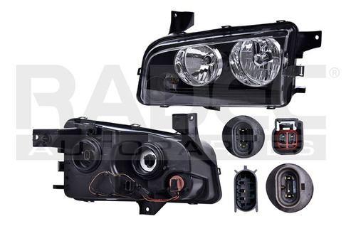 [019-0906-01] FARO DG CHARGER 06-08 C/FOCO DEPO IZQ