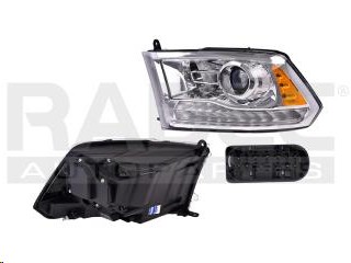[019-0916-43] FARO DG RAM PU 16-19 C/LUPA FONDO CROMADO C/FOCO DEPO IZQ