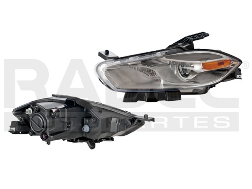 [019-0929-05] FARO DG DART 13-16 FONDO CROMADO C/FOCO HALOGENO DEPO IZQ