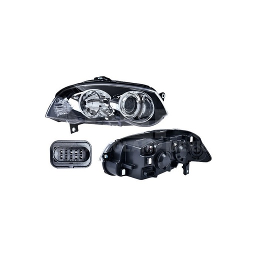 [019-1103-02] FARO FT STRADA 08-14 MANUAL FONDO NEGRO P/FOCO HALOGENO S/FOCO DEPO DER