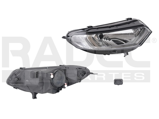 [019-1208-18] FARO FD ECOSPORT 13-17 MANUAL C/LEDS S/FOCO DEPO DER