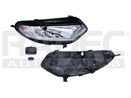 [019-1208-20] FARO FD ECOSPORT 13-17 ELECTRICO C/LEDS S/FOCO DEPO DER