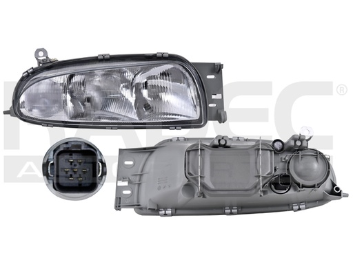 [019-1217-06] FARO FD FIESTA 97-99 MANUAL P/FOCO HALOGENO S/FOCO DEPO DER
