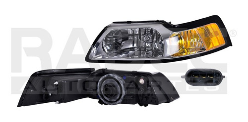 [019-1228-05] FARO FD MUSTANG 99-04 FONDO CROMADO DEPO