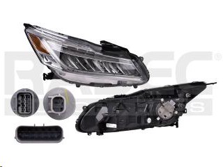 [019-1301-44] FARO HD ACCORD EXL 16-17 6 CILINDROS C/LEDS C/FOCO DEPO DER