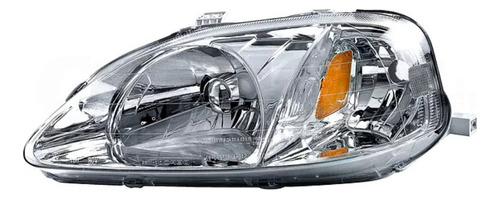 [019-1302-01] FARO HD CIVIC 99-00 2 Y 4 PUERTAS P/FOCO HALOGENO S/FOCO DEPO IZQ