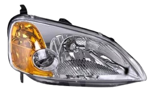 [019-1302-06] FARO HD CIVIC 01-03 2 PUERTAS S/FOCO DEPO DER