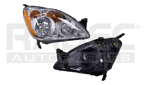 [019-1303-02] FARO HD CR-V 05-06 P/FOCO HALOGENO CUARTO AMBAR S/FOCO DEPO DER