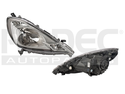 [019-1304-18] FARO HD FIT 13-14 MANUAL/ELECTRICO FONDO CROMADO P/FOCO HALOGENO S/FOCO DEPO DER