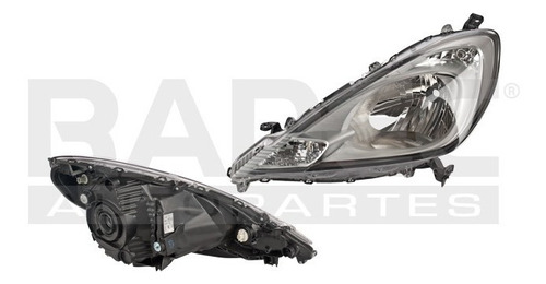 [019-1304-19] FARO HD FIT 13-14 MANUAL/ELECTRICO FONDO CROMADO P/FOCO HALOGENO S/FOCO DEPO IZQ