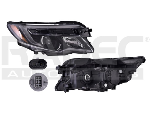 [019-1307-20] FARO HD PILOT 16-18 C/LEDS C/FOCO DEPO DER
