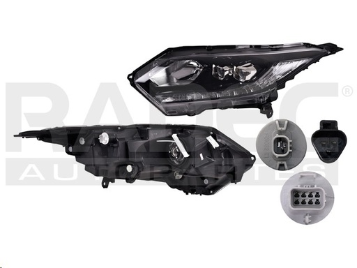 [019-1313-05] FARO HD HR-V 18 C/MOTOR C/LEDS TYC IZQ