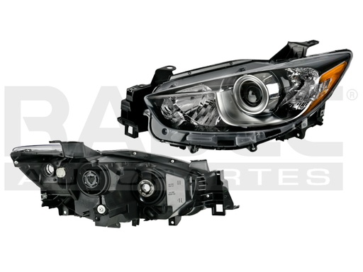 [019-1920-03] FARO MZ CX5 I SPORT/I GRAND TOURING 2.0 LTS 13-17 MANUAL P/FOCO HALOGENO S/FOCO DEPO IZQ