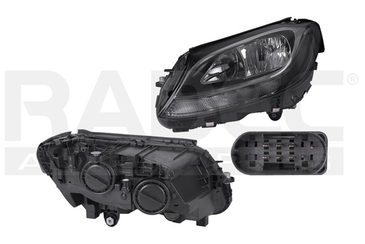 [019-2002-27] FARO MC CLASE C 180 15-17 1.6LTS ELECTRICO C/MOTOR C/LEDS DEPO IZQ
