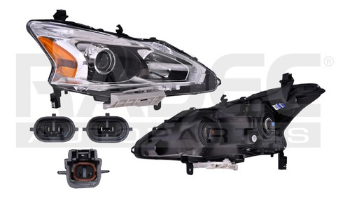 [019-2302-36] FARO NS ALTIMA 13-16 4 PUERTAS P/FOCO HALOGENO C/FOCO DEPO DER