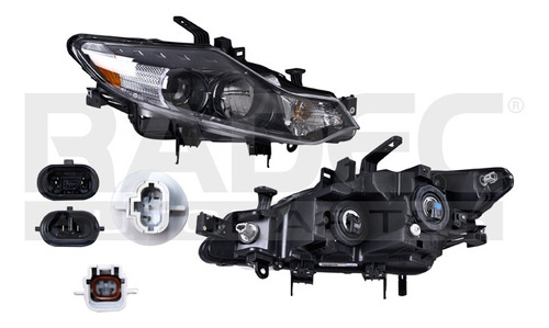 [019-2312-08] FARO NS MURANO 09-14 S/FOCO HALOGENO DEPO DER