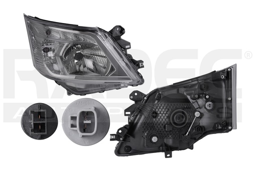 [019-2322-22] FARO NS URVAN 19-23 MANUAL/ELECTRICO S/FOCO DEPO DER