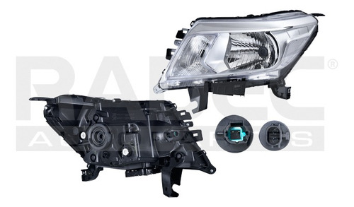 [019-2346-05] FARO NS NP300 16-20 MANUAL/ELECTRICO FONDO CROMADO S/FOCO DEPO IZQ