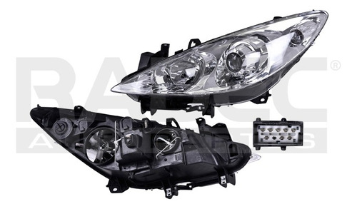 [019-2404-03] FARO PG 307 05-08 ELECTRICO C/MOTOR P/FOCO HALOGENO S/FOCO DEPO IZQ