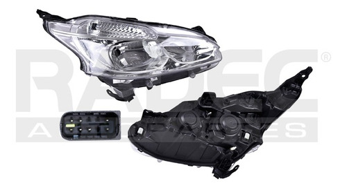 [019-2411-00] FARO PG 208 13-16 ELECTRICO S/MOTOR P/FOCO HALOGENO S/FOCO DEPO DER