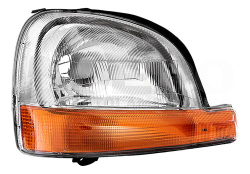 [019-2602-00] FARO RN KANGOO 04-08 ELECTRICO C/CUARTO AMBAR S/FOCO DEPO DER
