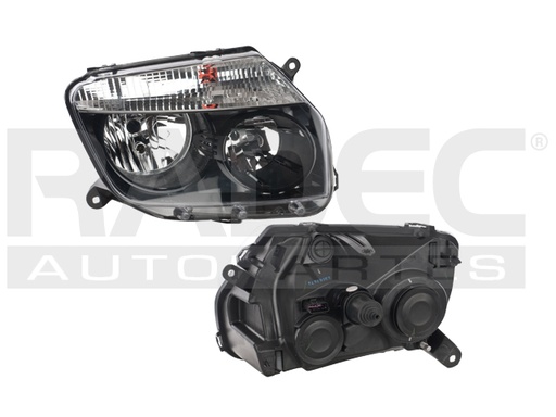 [019-2612-04] FARO RN DUSTER 13-16 MANUAL/ELECTRICO FONDO NEGRO S/FOCO DEPO DER